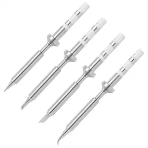 4Pcs Mini Pencil Soldering Iron Tips Replacement for Pinecil Micro-Soldering Iron,PTS200/TS100 Portable Solder Pen Tool