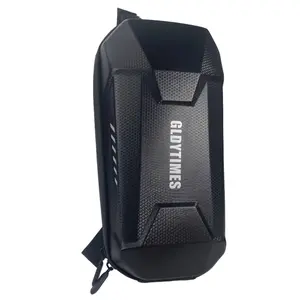 Gldytimes Hard Shell Eva Electric Scooter Handlebar Bag, Waterproof Anti-Compression Front Storage Pouch, Universal Accessory