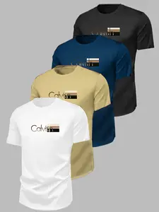 American Style Simple Letter Stripe T-Shirt, Ideal for Fitness, Running, Training, Home Wear, Summer Streetwear, Casual Comfortable Top