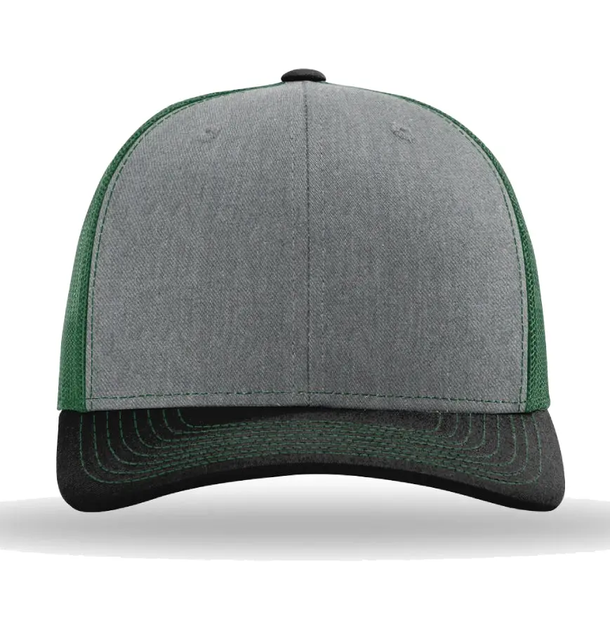 Heather Grey/Dark Green/Black