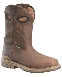 Double H Men's 11" Phantom Rider Waterproof Western Work Boot Composite Toe - Ph5010