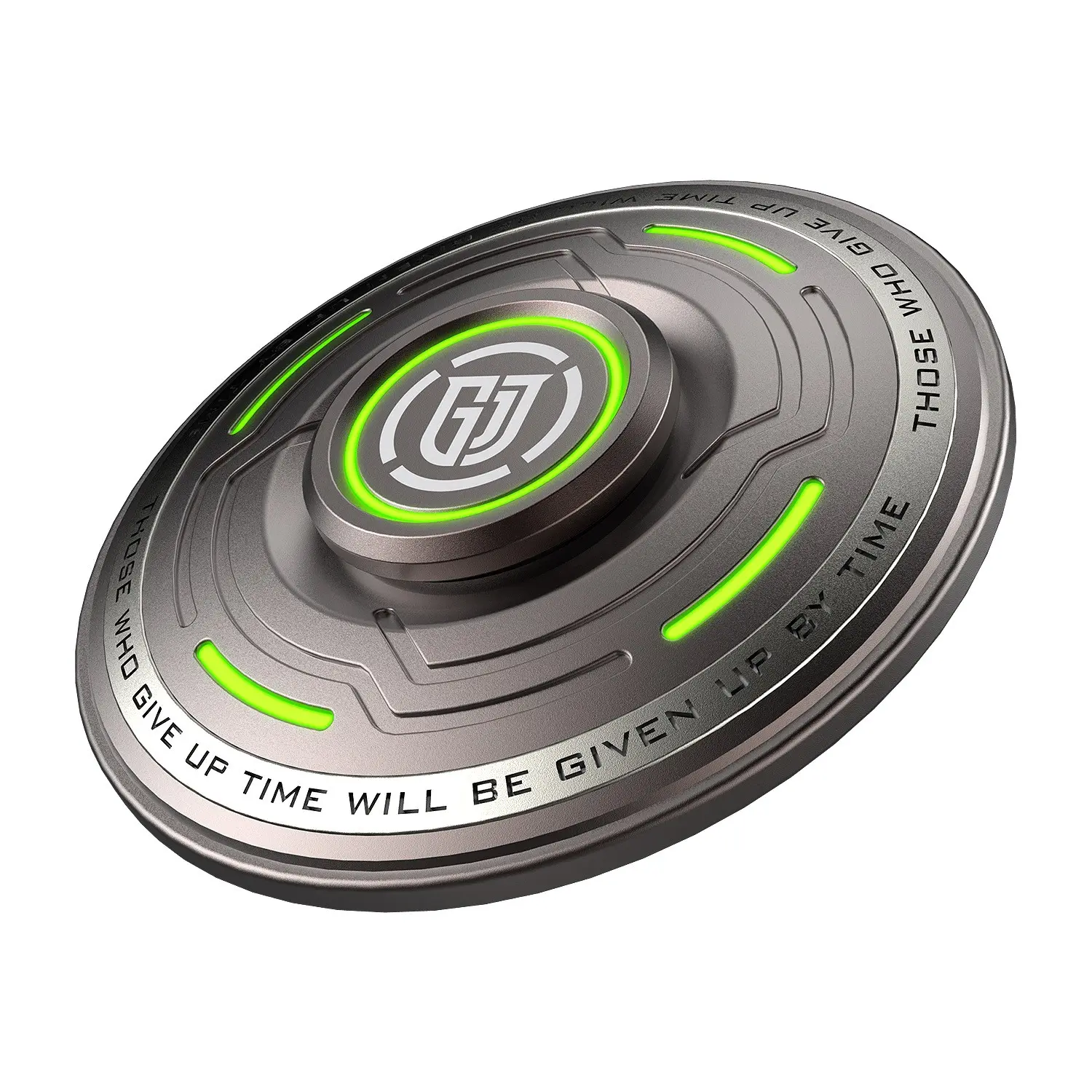 New Ufo Metal Fidget Spinner Alloy Starry Sky Edition Glow-In-The-Dark Stress Relief Toy, Fidgeting, Stress Relief Fidgets, Fidget Gadget, Unisex Finger Gyroscope, Model Xinghao Ufo-001
