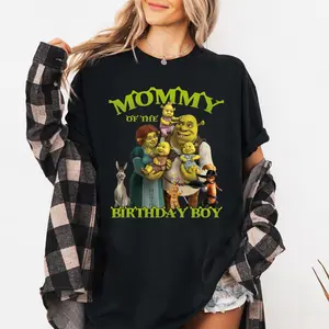 Custom Shrek Birthday Shirt, Shrek Matching Family Birthday Shirt, Shrek Shirt, Shrek Family Shirt, Birthday Gift Idea, Bella Canvas Shirt