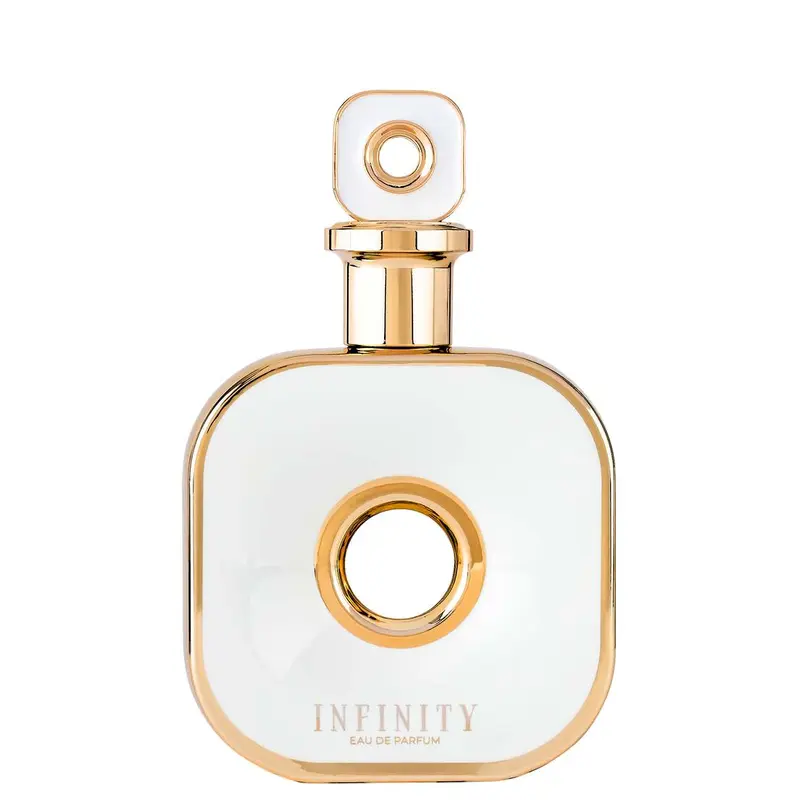 ARMAF IInfinity Gold Eau de Parfum for Women 3.6 oz | Radiant floral‑amber warmth with a smooth creamy‑vanilla feminine glow Edp Sprays Gourmand Perfumes