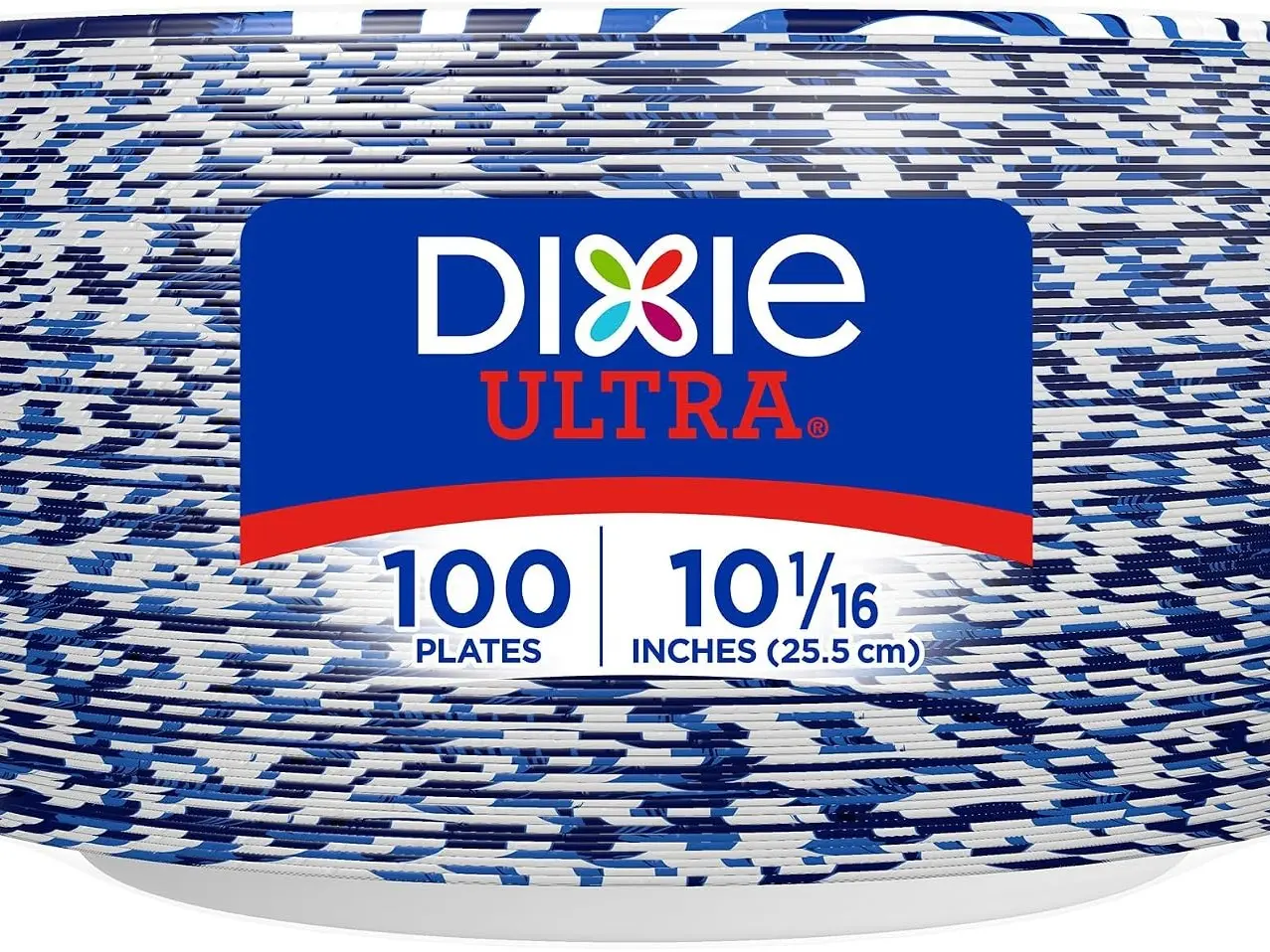 large paper plates 10inch 100 count