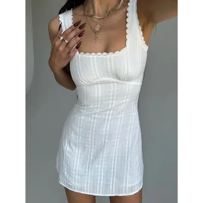 open lace back dress Rumored Macbeth Mini Dress – Timber Boutique main image 0