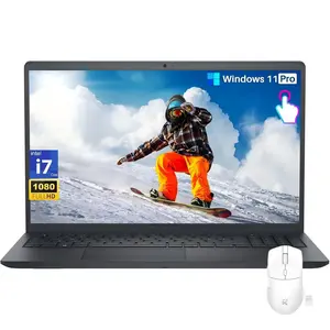 Dell Laptop DC15250 15.6" FHD Touchscreen for Business & Home Student, 13th Gen Intel 10-Core i7-1355U (up to 5.0 GHz), 16GB/32 GB RAM, 1 TB SSD, Intel Graphics, Copilot AI, Wi-Fi 6, HDMI, Windows 11 Pro