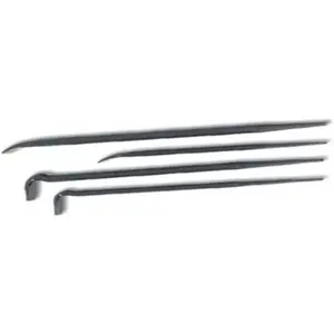 4 Pc Rolling Head And Line Up Pry Bar Set