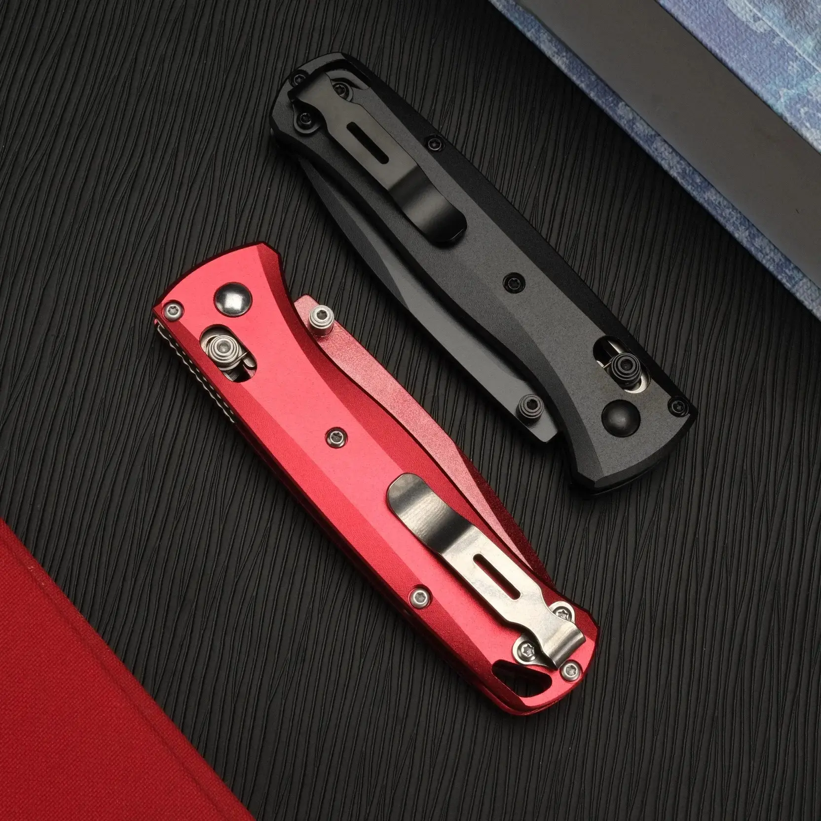 535S Compact Fold Outdoor Knife - Aluminum Alloy Handle, High-Hardness Steel, Outdoor Practical Tool, Tools and Gadgets, Driving Fishing EDC, Guys Gifts, Hiking, Secure Grip, Steel Blade