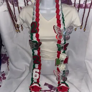 Mexico Themed Graduation Leis with Butterflies