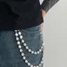 Stylish Multi-Layer Rhinestone Chain Waist Chain for Men, Unique Body Chain Accessory, Ideal for Pant Decoration, Chic Body Jewelry, Fashion Body Jewelry