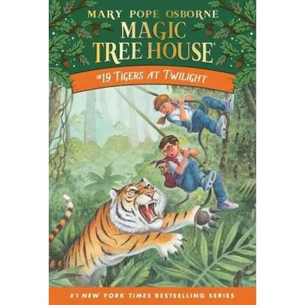 USED Book - Tigers at Twilight (Magic Tree House Series #19) by Mary Pope Osborne (Paperback) - english