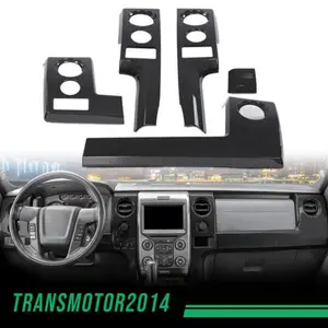 Center Console Dashboard Panel Cover Trim Bezels Fit for 2009-2014 Ford F150 New Car Accessories
