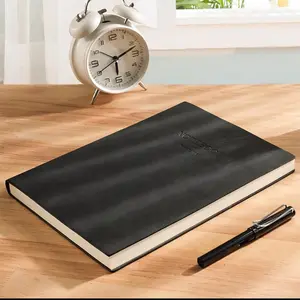2 Sketchbooks, Thick Blank Pages, 180 Sheets 360 Pages, Leather Cover, Ideal for Drawing, Graffiti, Sketching, Drafts, Colored Pencils, Watercolor Workbook