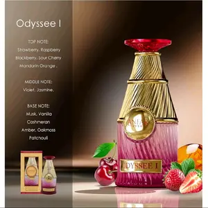 ANFAR Odyssee I Pour Femme Extrait de Parfum 100ml - Strawberry Raspberry Blackberry Sour Cherry Fragrance for Women