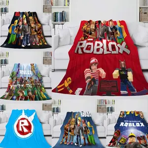 ROBLOX Super Soft Warm Sleeping Blanket, Office Cover Blankets, Double-sided Flannel Printed Blanket, Air Conditioning Blankets  Christmas gift Dream Weave Home