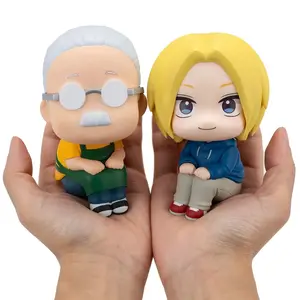 10cm Sakamoto Days Anime Figure Look Up Sakamoto Tarou Figure Kawaii Asakura Shin Figurine PVC Collection Model Doll Toys