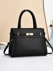 New Elegant Versatile Handbag, Trendy Women's Shoulder Crossbody Bag, Travel Shopping Mall Bag, Large Capacity, Casual Luxury