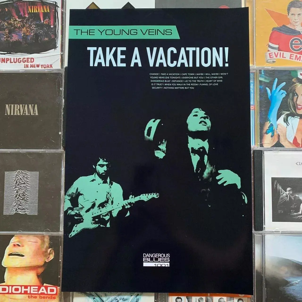The Young Veins 'Take A Vacation!' Poster | 11x17 inches POSTER
