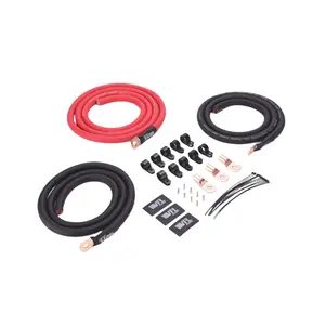 American Bass VFL Audio BIG3 100% Oxygen-Free Copper 0 Gauge Amplifier Kit