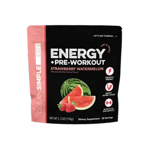 Energy + Pre-Workout: Strawberry Watermelon