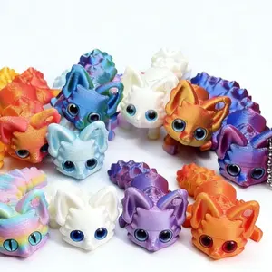 Portable Fidget Fox Toy for Anxiety Relief
