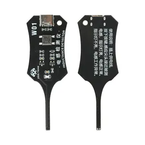 1Set Inductance Tester, W01, Mainboard Coil Tester, Inductance Detector Tool, Maintenance Induction Fault Inspection, Type C Interface, PCB, Industrial Semi-Finished Instruments And Meters