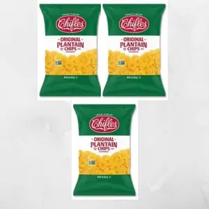 Chifles Original Plantain Chips 4.5 oz x 3 Packs - Authentic Flavor & Crunchy Texture
