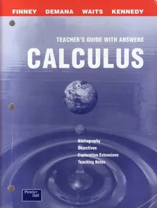USED-Calculus: graphical, numerical, algebraic, Teacher's resource Package by Finney (Paperback)