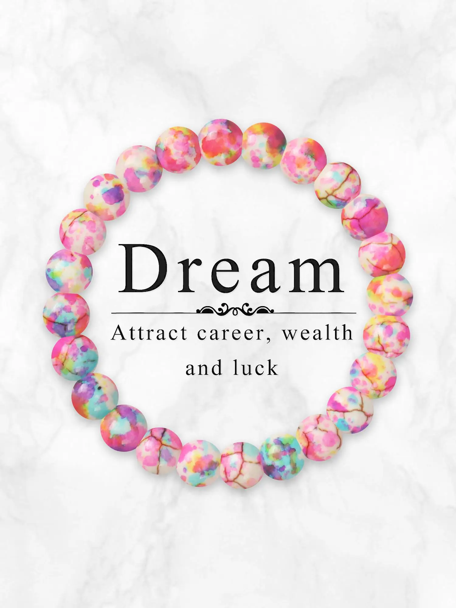 Colorful Beaded Bracelet, Boho Style Jewelry for Women & Girls, Fashion Accessories for Party, Daily Clothing Decor, Trendy All-match & Exquisite Jewe