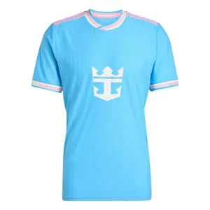 Blue MIA 3RD Edition Shirt 2025-26, 2025/2026 Blue Color MIA 3RD Short Sleeve Soccer Jersey