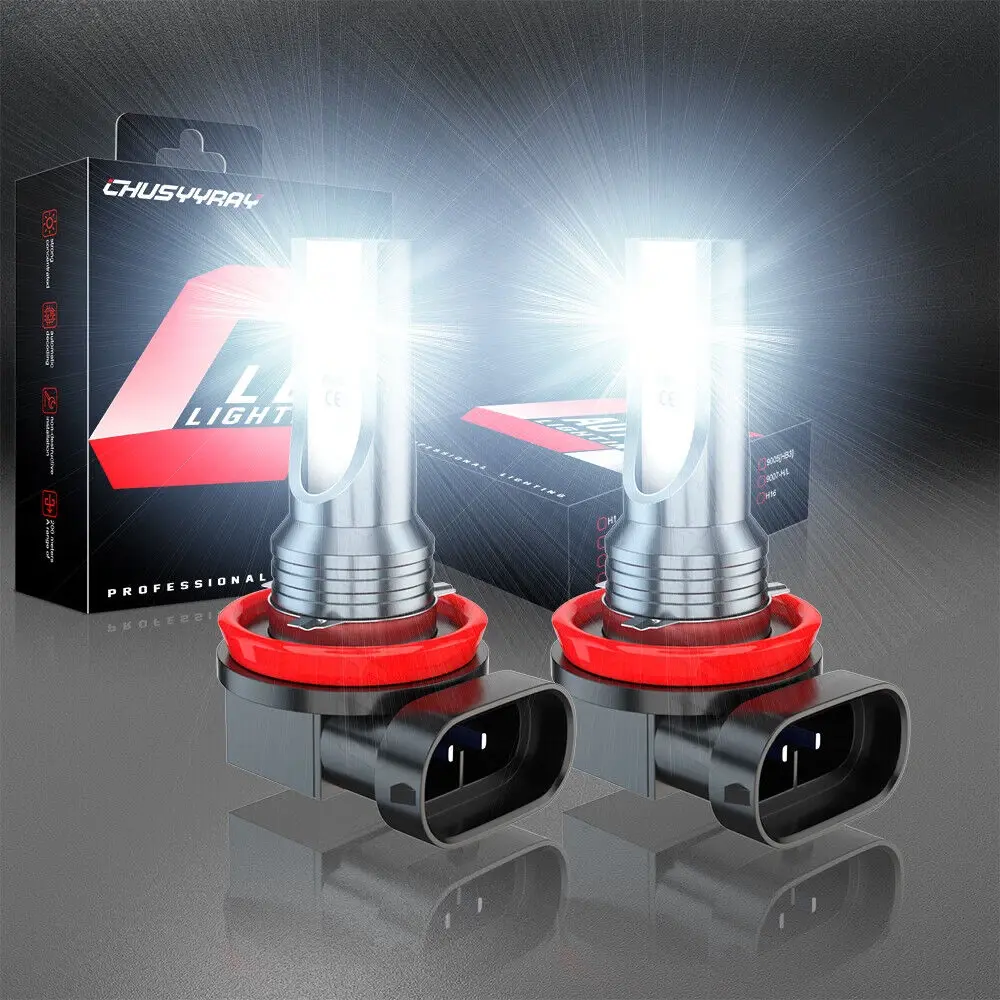Bombillos LED Focos Para Auto Carro H11 Luz De Coche Faros Faro Delanteros 2 PK Realistic Headlights Led Headlamps Bulbs