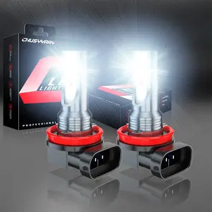 Bombillos LED Focos Para Auto Carro H11 Luz De Coche Faros Faro Delanteros 2 PK Realistic Headlights Led Headlamps Bulbs