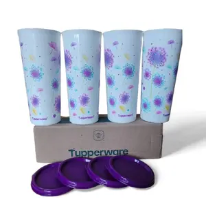 Dandelion Tumblers Set of 4 16 oz Cups