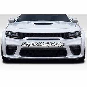 El Que No Invierte No Gana Decal Truck Sticker