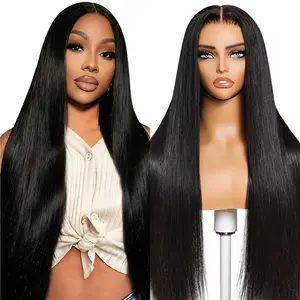 [$65.99=26 Inch human hair wig] 13x4 26 Inch Straight Human Hair PreP lucked 13x4 HD Lace Frontal Wigs Brazilian Human Hair 180 Density Human Hair Wig with Baby Hair Wig