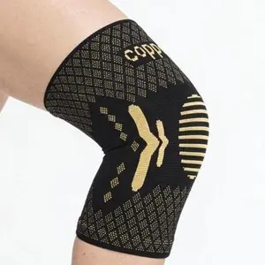 1 Knee protection gear - knee pads with pressure adjustment function - suitable for sports, fitness and daily use. This sturdy knee pad offers stability and protection