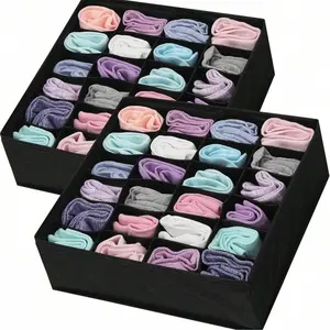 Large Capacity Fabric Drawer Organizer Box, Home Storage Solution for Clothes & Accessories, Durable Design for Easy Organization