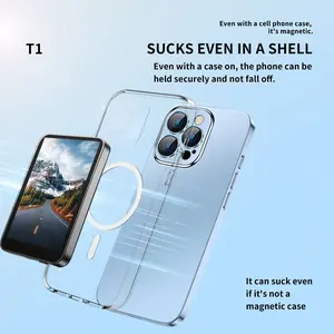 Magnetic Phone Vlog Selfie Monitor Screen | Rear Camera Self-Timer for Live Streaming & Content Creation