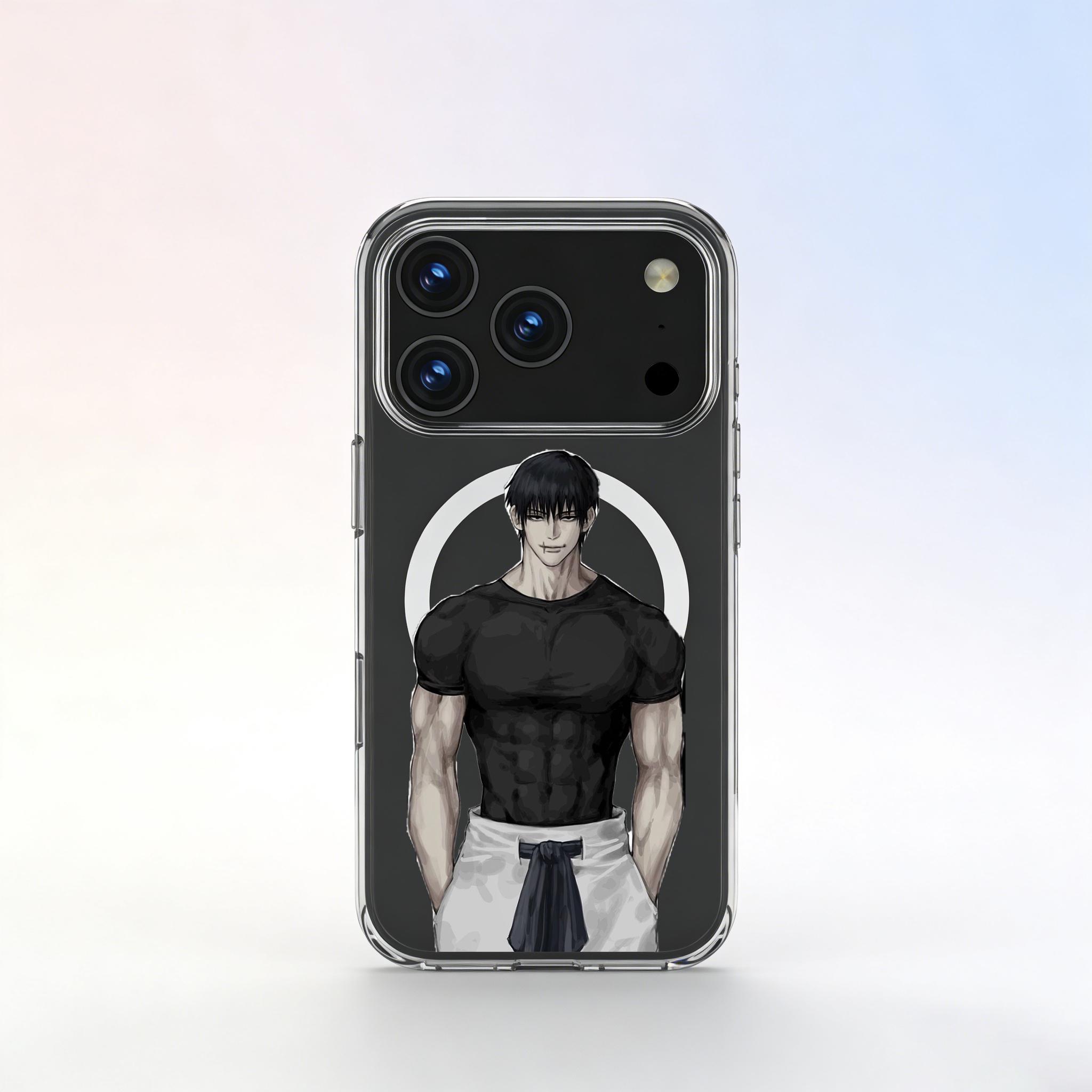 Magnetic phone case featuring the anime "Jujutsu Kaisen" for iPhone 17, 16, 15, 14, 13, 12, and 11 - Stylish design, the perfect holiday gift for fans!