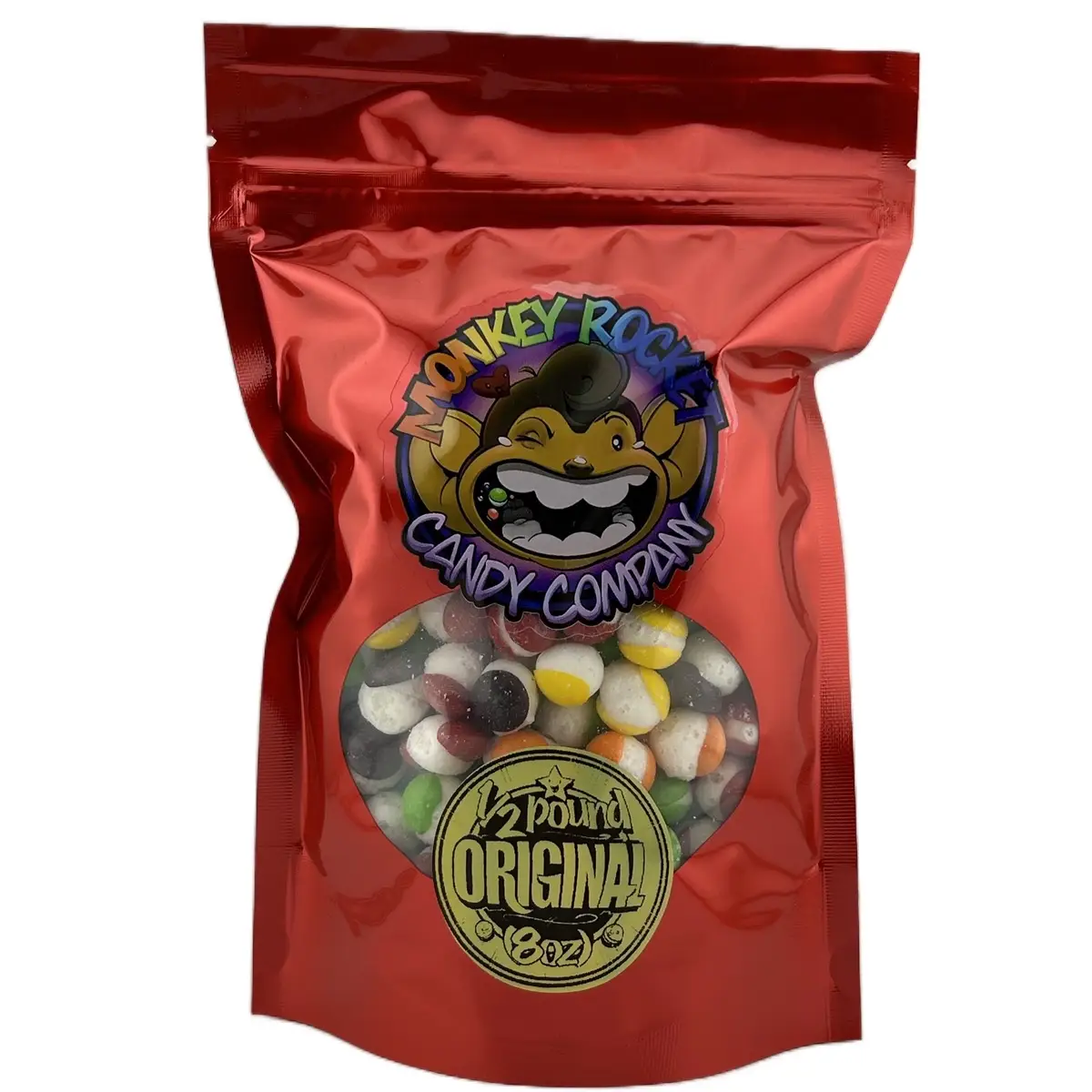 Over a Half Pound of Freeze Dried Skittlez - 9oz - Original Flavor - Lemon Lime Orange Strawberry Grape - Vital Candy - Frittles Skizzles Crunch Snack