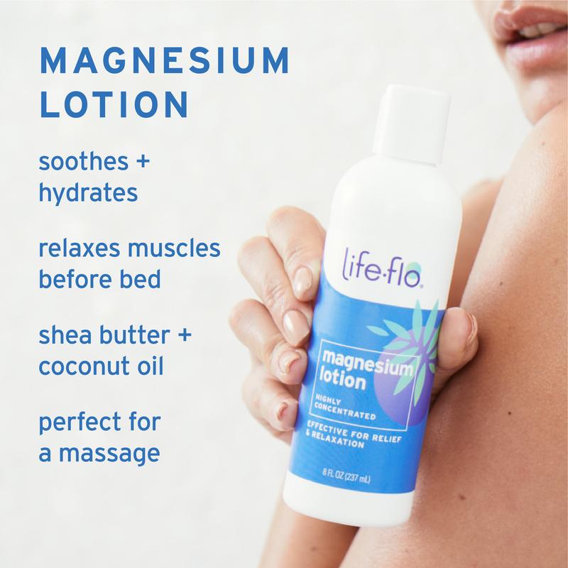 Magnesium Lotion Twin Pack – Luxe Vanilla Relief