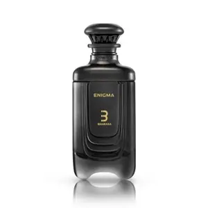 Bharara ENIGMA Eau De Parfum Unisex 3.4oz - Scent of Saffron, Oud, Bulgarian Rose, Amber, and Tonka Bean - Long-Lasting Fragrance for Adults