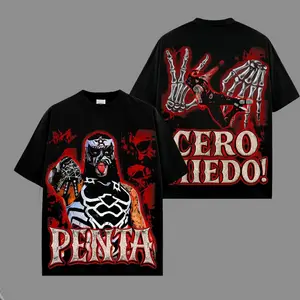 Penta El Zero Miedo v2 WWE Legend Premium Wrestling T Shirt 100% Cotton T-Shirt The Charismatic Army, Team Xtreme Shirt, WWE Fans Shirt, WWE Event Outfit