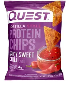 Spicy Sweet Chili Tortilla Style Protein Chips 1.1 oz Bag