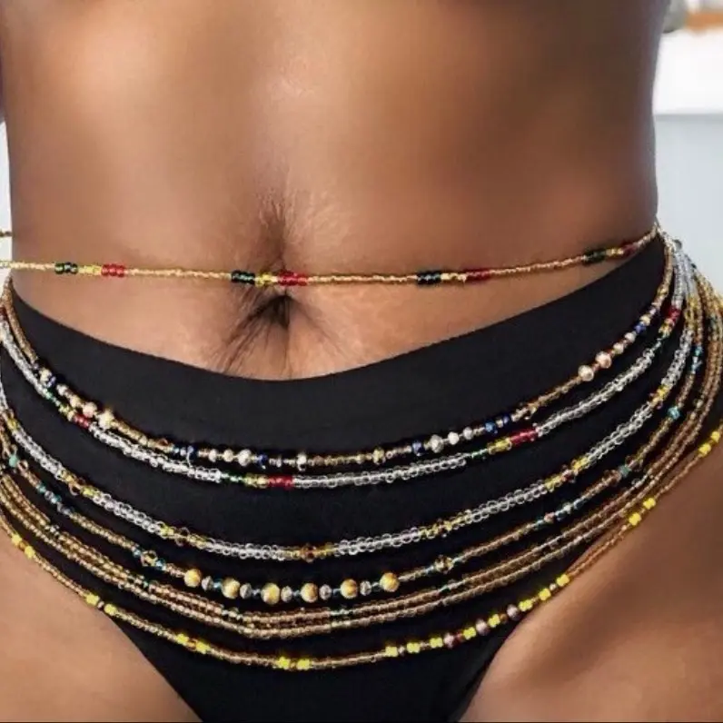 Tie on African waist beads(Random pick)
