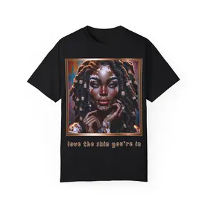 Exquisite Expressions: Celebrating the Unique Beauty of Vitiligo T-Shirt, Love the skin you're in Womenswear Casual Fashion Comfort Streetwear
