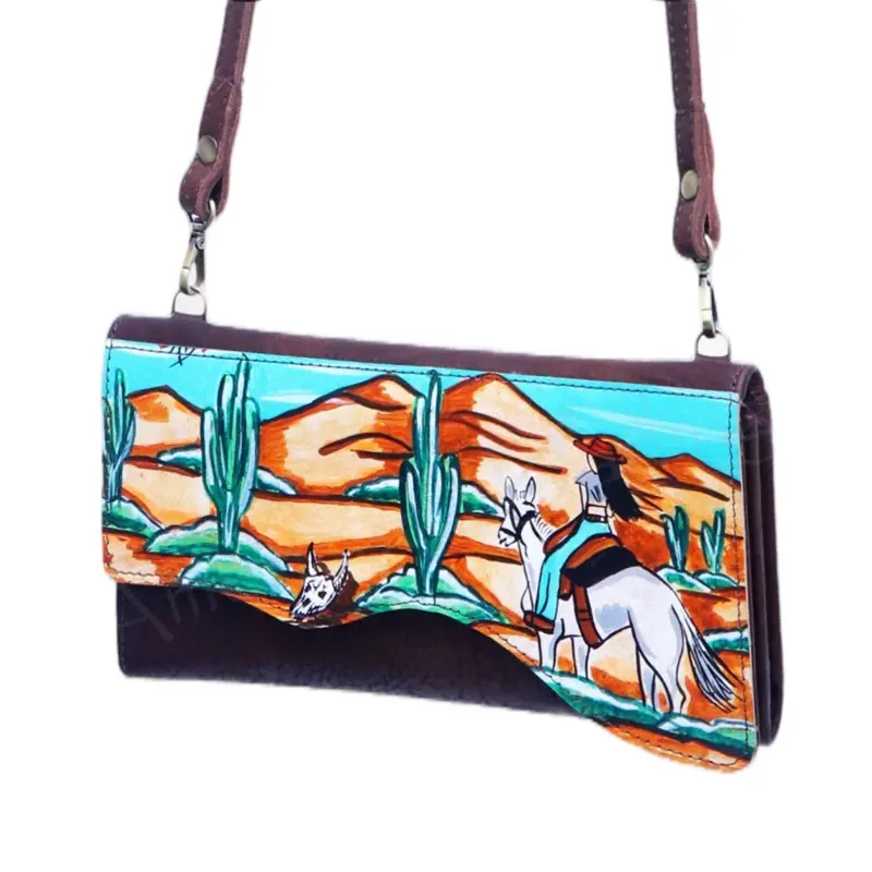 Crossbody Genuine Western Leather Women Bag