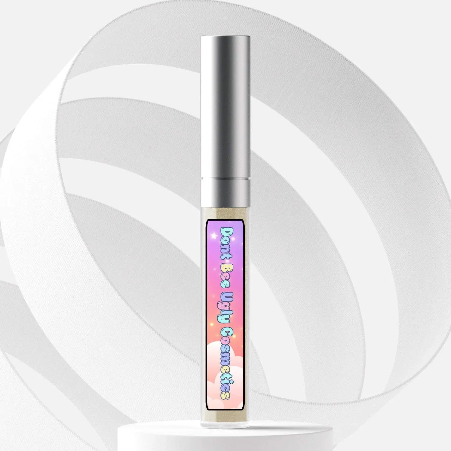 Vegan Smoochable Color-Shifting Pearls Holographic Lipgloss