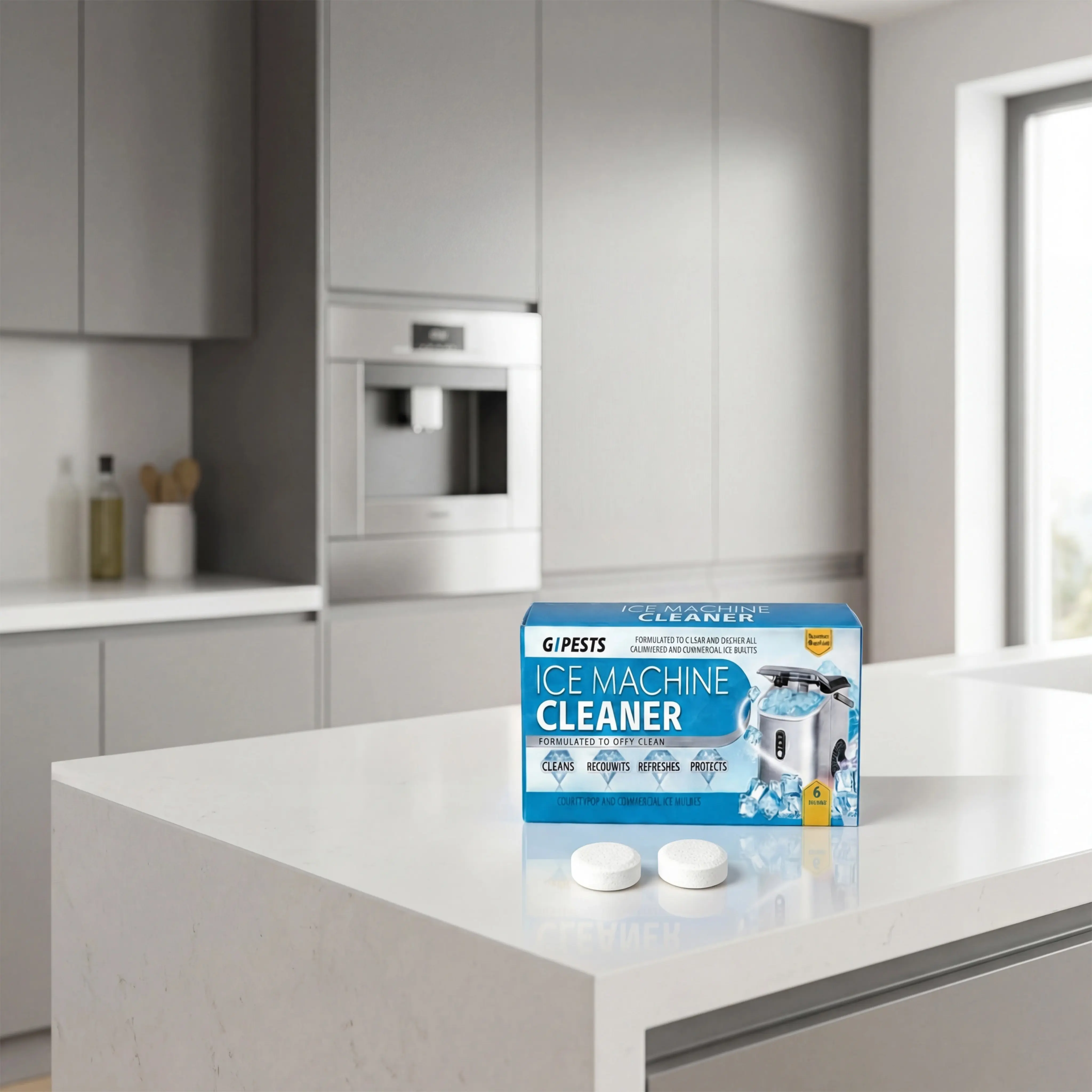 Universal Ice Machine Descaling Cleaner Tablets for Efficient Cleaning and Versatile Use in Various Ice Machines ice maker tablets ice maker cleaner